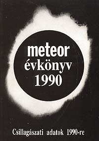 Meteor csillagszati vknyv